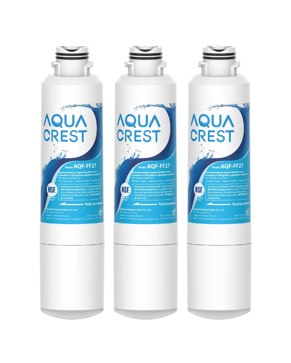 AQUA CREST Filtro Acqua Per Frigorifero, Compatibile Con Samsung® DA29-00020B, HAF-CIN EXP, DA29-00020A, DA29-00019A, DA97-08006, DA97-08043ABC, HDX-FMS-2 (3)