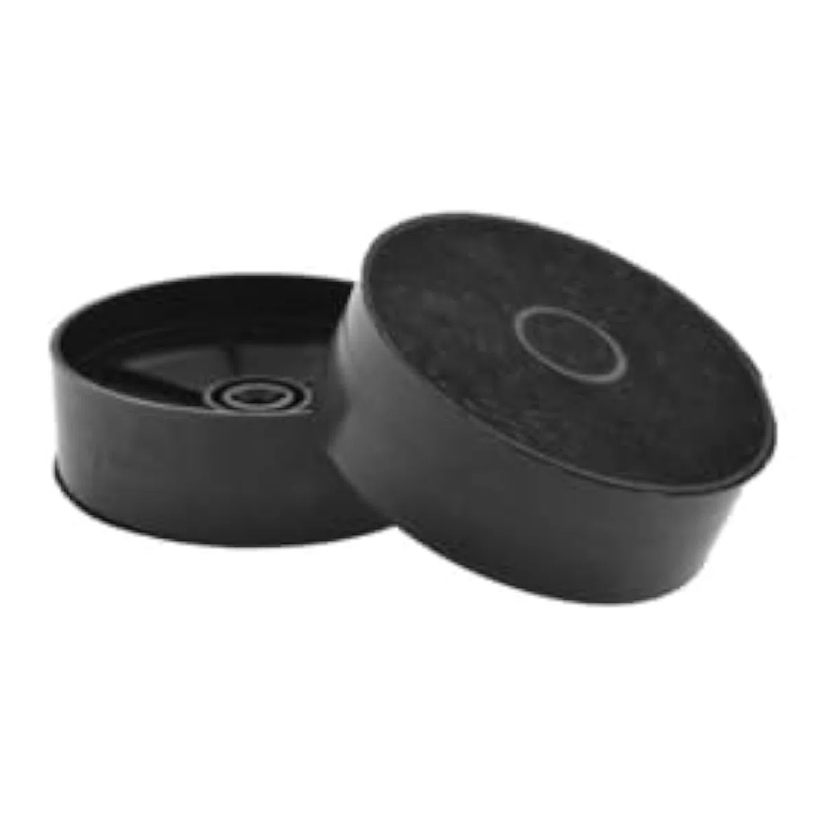 AllSpares Filtro ai carboni attivi (2pezzi) per cappe aspiranti, adatto per AEG Zanussi ECFB03 / 9029798809, Faber F21 / 112.0506.172 (diametro 125mm)
