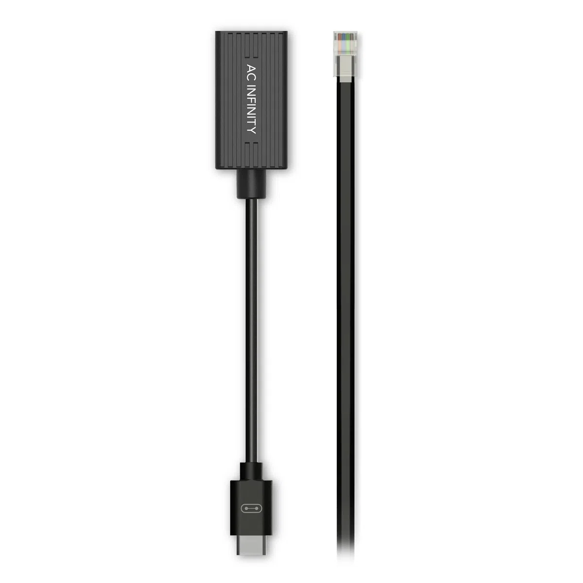 AC Infinity Adattatore RJ11/12 a porta UIS tipo A, cavo di conversione con estensione per luci di coltivazione RJ11/RJ12 con PWM e attenuazione della fonte di corrente da 0 a 10 V