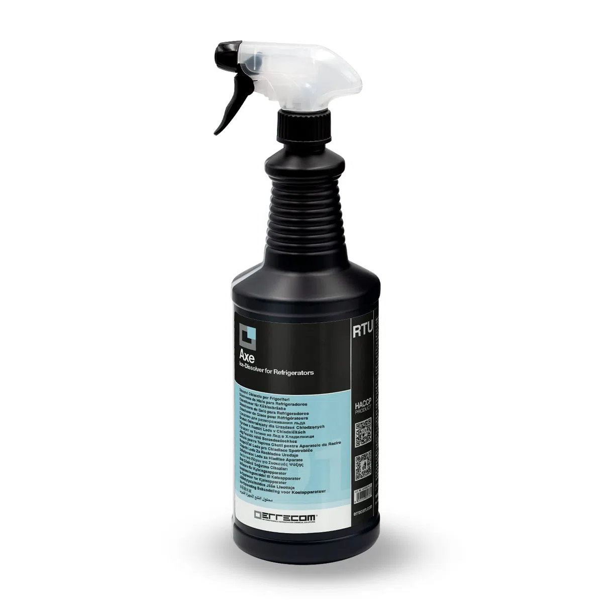 ERRECOM Axe, Pulitore Deghiacciante e Sbrinatore per Freezer e Frigoriferi, flacone da 1 L