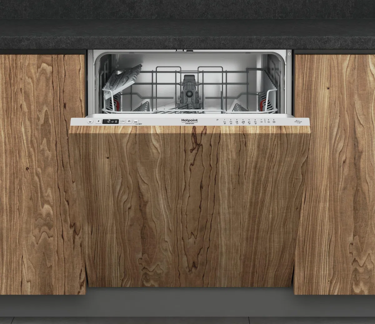 Hotpoint Ariston H2I HRD526 S - Lavastoviglie, 14 Coperti, Classe energetica E